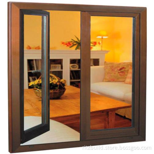 Aluminium Interior Bedroom Glass Window